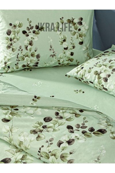 Taç Σετ Παπλωματοθήκη Leif green Ranforce Διπλό 200x220