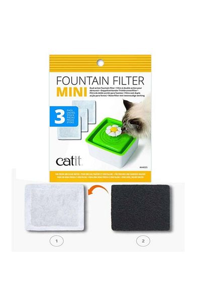 Catit 3-Pack Cat Drinker Filter - # From 43735W Petshop