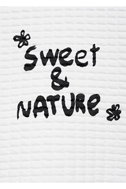 MANGO Baby Φούτερ με υφή μήνυμα