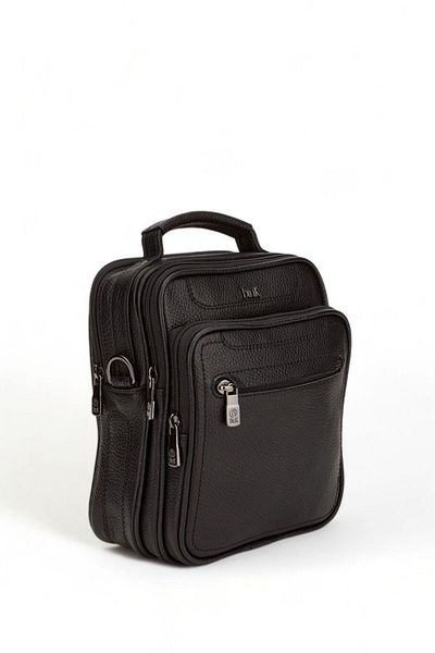 Bilik Deri Black Rölax Leather Unisex Messenger Bag Crl 450-15