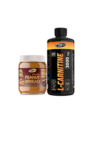 Conlast L-Carnitine 3000Mg/High Protein Peanut Butter
