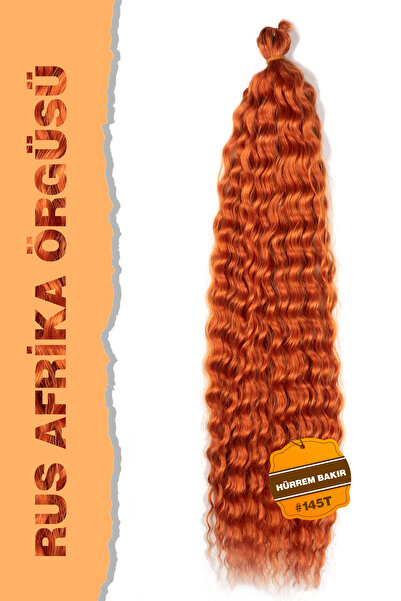 TAM TARZ Hürrem النحاس الروسي الأفرو موجة الشعر