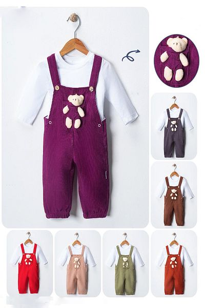 TUOBEBE Baby Velvet Salopet