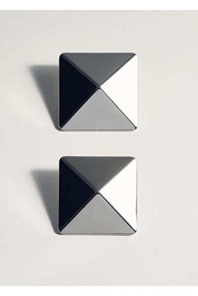 MANGO Woman Maksi piramit küpe