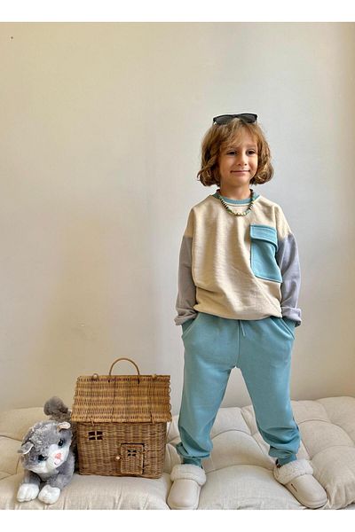 YİGİT BUTİK Yigit Boutique Colorful Boy's Set