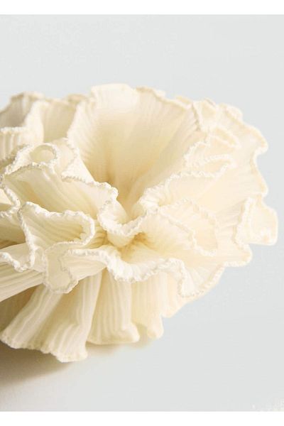 MANGO Woman Haarnadel mit Maxi-Blumen