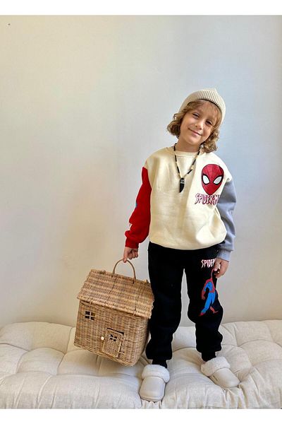 YİGİT BUTİK Character Printed Boy Suit