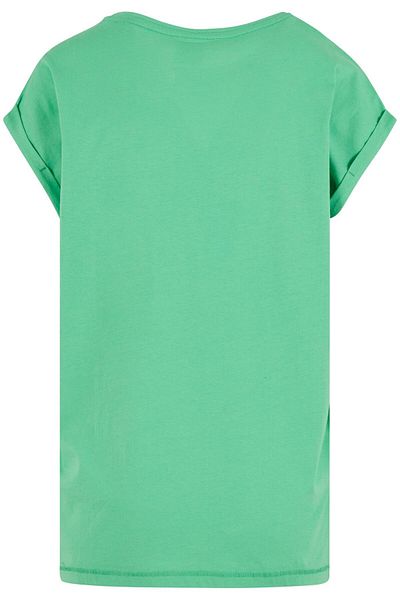 Urban Classics Damen T-Shirt mit verlängerter Schulterpartie für Damen