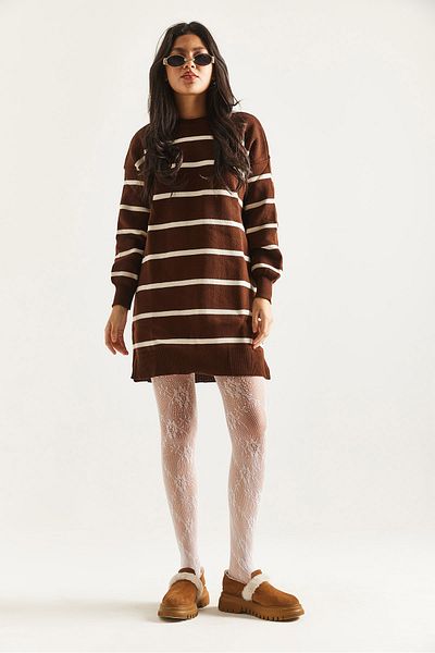 İKLİM LİFE Striped Knitwear Tunic