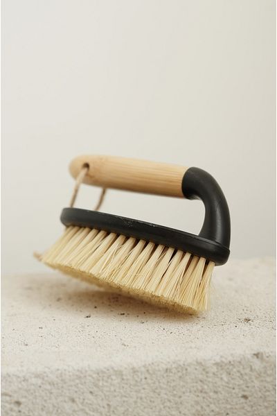 Dekorzdükkan Bamboo Multipurpose Brush - Cleaning Brush, Scrubbing Brush or Vegetable Brush 04