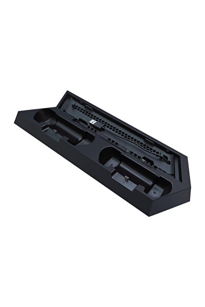 Aırstorr TP4-023B PS4/Slim/Pro için Ek USB Bağlantı Fanlı Noktalı Dikey Şarj ...