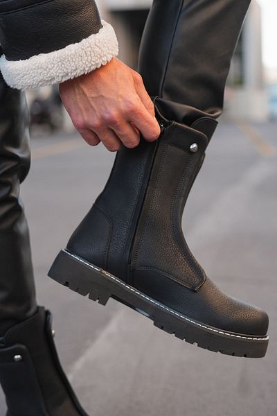 Chekich Black Men's Boots