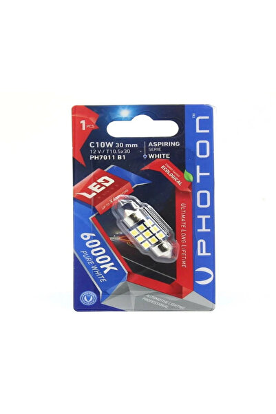 Photon C10w 12v Canbus 6’lı 30mm Sofit Led (TEKLİ BLISTER)