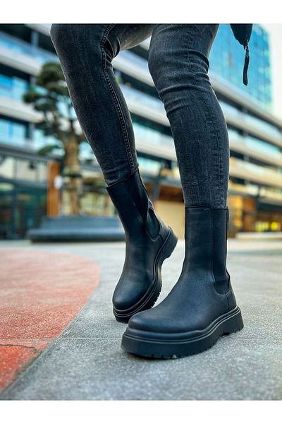 Chekich Black Men's Boots