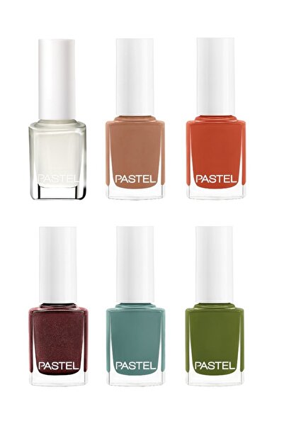 Pastel Oje KIŞ 6 lı Set 04-402-407-405-403-404