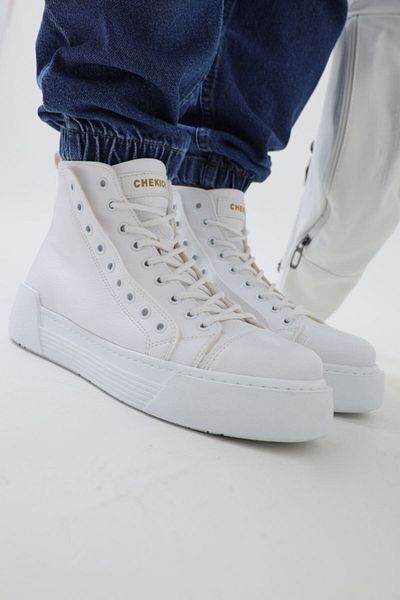 Chekich White Men's Boots