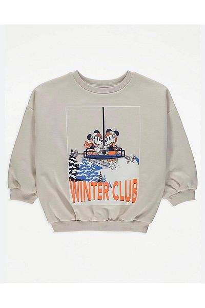 Çipil Χριστουγεννιάτικο παιδικό φούτερ Mickey & Friends Winter Club που ταιριάζει