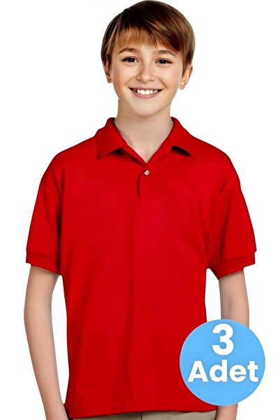 Uniquetrenders Dečački polo ovratnik T-shirt set od 3 - 100% pamuk, dnevna i ...