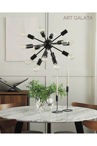 Art Galata Modern Kirpi Avize Salon,Oturma odası avize