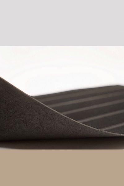 Valerine Life Black Carpet Mat - 6 Strips, Dust Catching Door, 45X70Cm