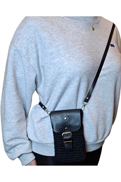 Han Ticarethane Χειροποίητη πλεκτή κρεμάστρα τηλεφώνου πολυτελείας