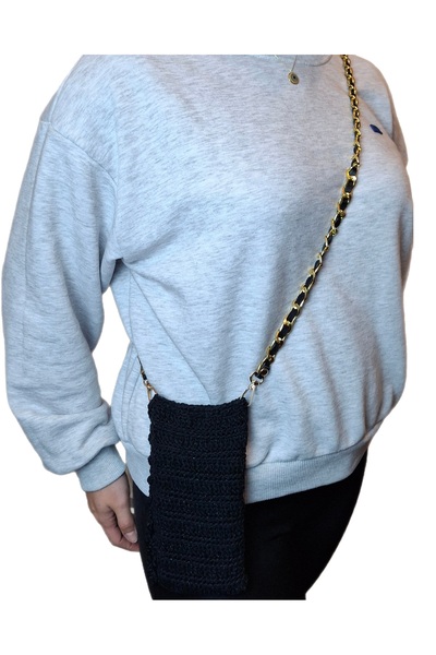 Han Ticarethane Χειροποίητο πλεκτό λουράκι τηλεφώνου πολυτελείας