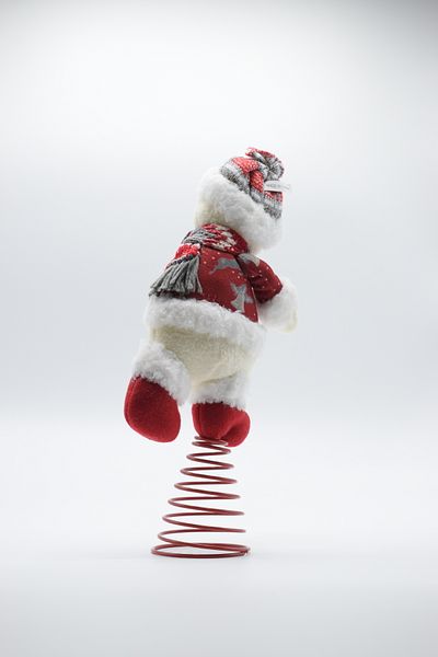 Waldern 40 cm Christmas Decorative Table Ornament and Pine Tree Overhead