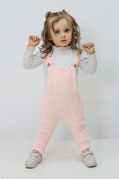 Cloudy Kids Baby Girl Knitwear Salopet