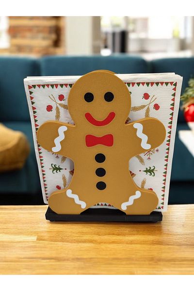Maflen Θήκη για χαρτοπετσέτα Cookie Man Gingerbread Man