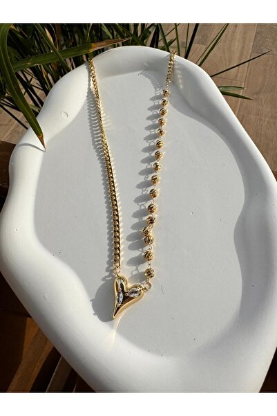 ACCESSORYHUB KALP ÇELİK KOLYE