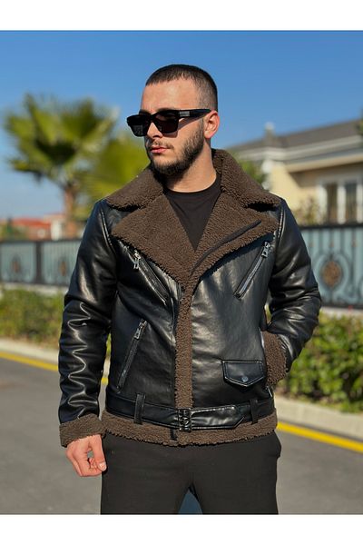 KINGAF ΑΝΔΡΙΚΟ ΔΕΡΜΑΤΙΝΟ ΠΑΝΤΣΟΥΛΑ ΜΕ ΓΟΥΝΑ ΕΣΩΤΕΡΙΚΑ