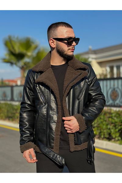 KINGAF ΑΝΔΡΙΚΟ ΔΕΡΜΑΤΙΝΟ ΠΑΝΤΣΟΥΛΑ ΜΕ ΓΟΥΝΑ ΕΣΩΤΕΡΙΚΑ