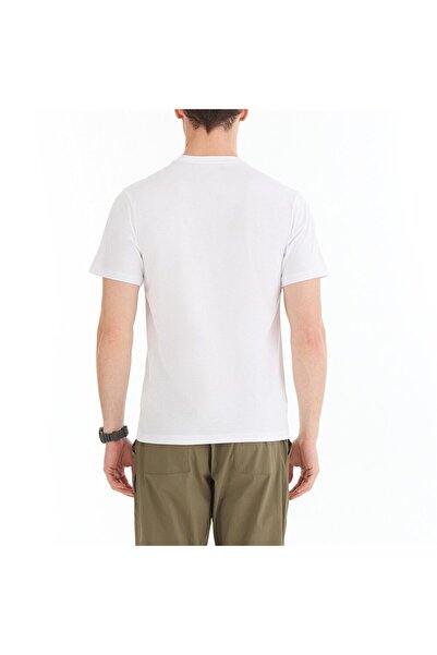 Columbia CS0242 CSC M STACKED HYPER NATURE SS TEE bílé