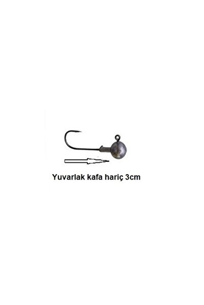 CAPTAIN 6435 Jig Head Zoka 2/0 İğneli 10gr (4 adet)