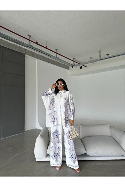 fiore fashion Imported Jessica Fabric Shirt & Pants 2 Pcs Set