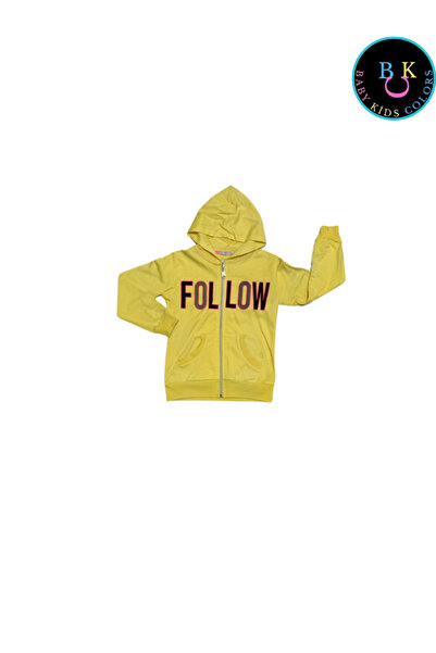 baby kids colors Hooded Zipper Closure Printed Children's Cardigan