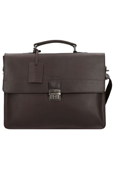 Burkely Vintage Dean Aktentasche Leder 38 cm