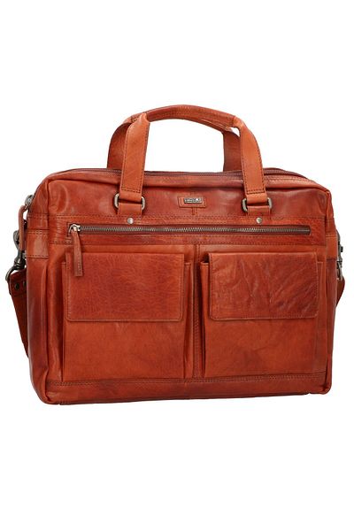 Spikes & Sparrow Aktentasche Leder 41 cm Laptop