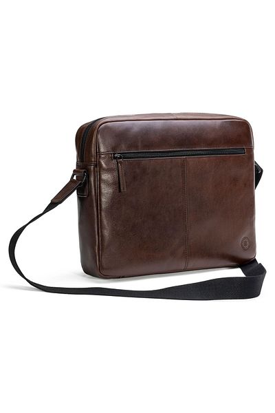 Farmhood Memphis 38 cm Leder Messenger - Facial Computer Fach