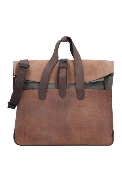 Harold's 40 cm široký Twister Leder Aktentasche - Facial Computer Fachı