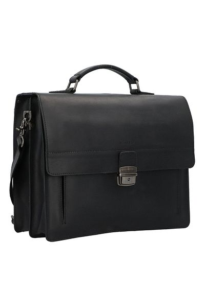 Burkely Vintage Scott Aktentasche Leder 38 cm