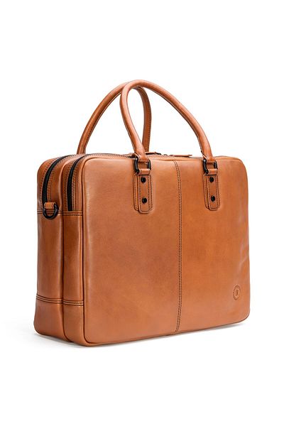 Farmhood Memphis Aktentasche Leder 42 cm Laptopfach