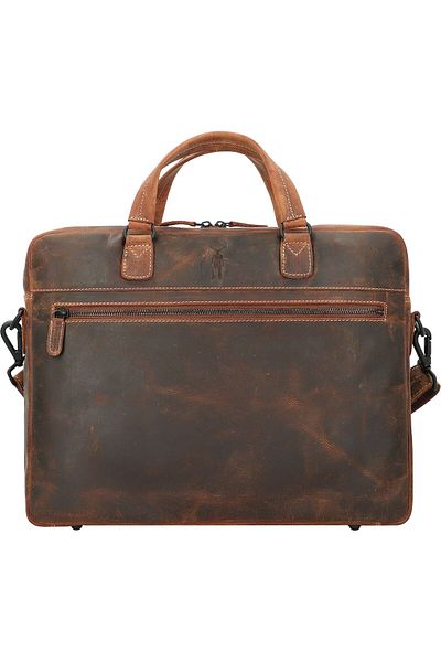 Jack Kinsky Baltimore 8 Aktentasche Leder 40 cm Laptop