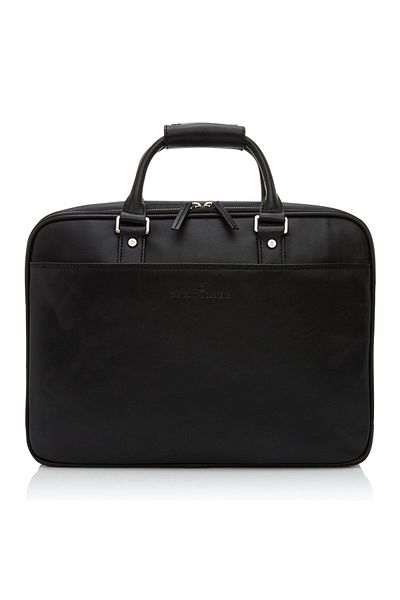 Castelijn & Beerens Verona Aktentasche RFID Leder 43 cm Gesicht Computer Fach