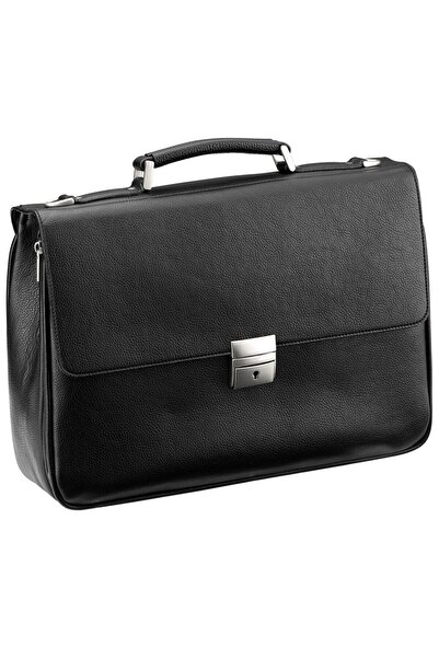 D&N Basic Aktentasche mit einer Breite von 40 cm – Fach für Laptop und Computer