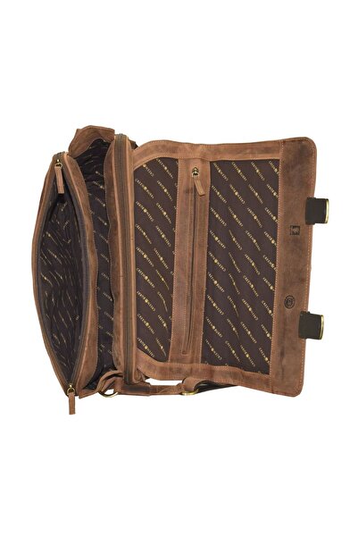 Greenburry Vintage Aktentasche Leder 42 cm notebook