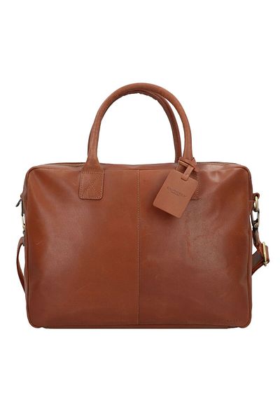 Burkely 40 cm Vintage Taylor Leder Aktentasche – Gesichtscomputer