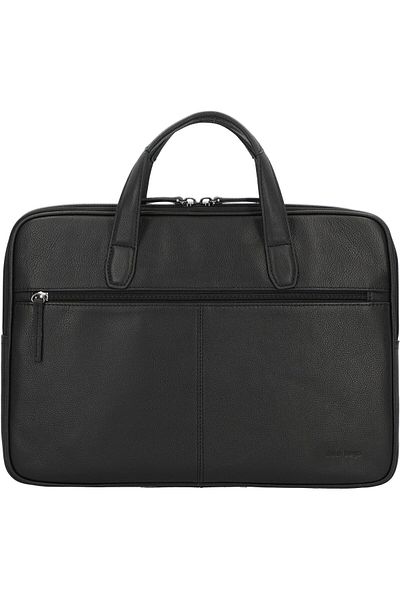 D&N 40 cm Leder Aktentasche – Facial Computer Fach Business Line