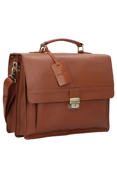 Burkely Vintage Scott Aktentasche Leder 38 cm