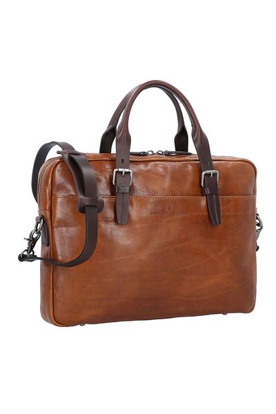 Castelijn & Beerens Rien Aktentasche RFID Leder 41 cm Laptop Fach